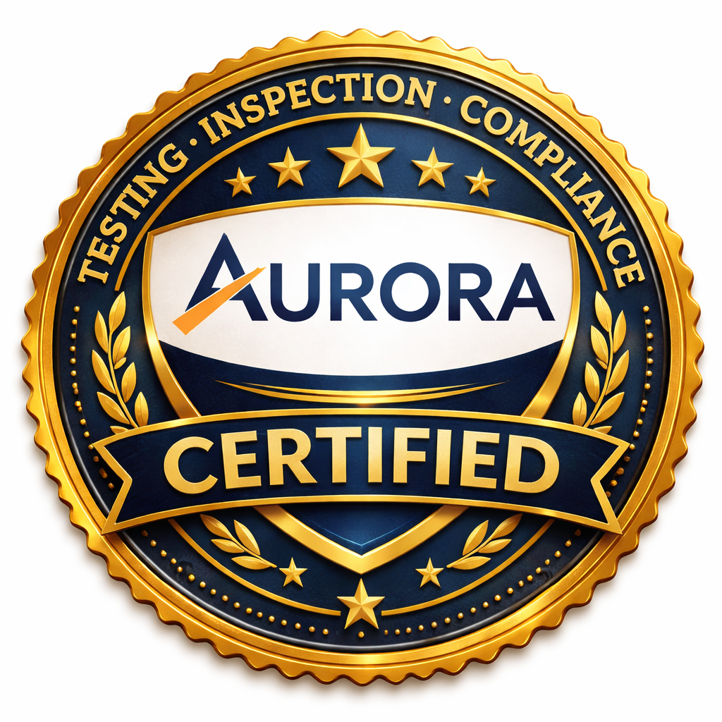 Aurora TIC Certified — Testing, Inspection & Compliance